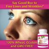 Skin Care Phytoceramides 90 Day Hydration Focus Super Ceramide Supplements for Women and Men Wrinkle Support Factor Pills Give youth to the Face with