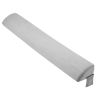 Bed Wedge Pillow 76"x10"x6" Plush Bed Gap Filler Headboard Fill 0-7" Gap