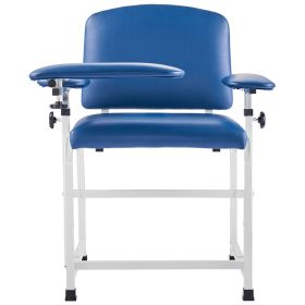 VEVOR Phlebotomy Chair Blood Draw Chair with Adjustable Armrests and Flip Arm