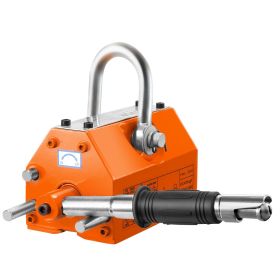 VEVOR Magnetic Lifter, 1320 lbs/600kg Pulling Capacity, 2.5 Safety Factor, Steel and Neodymium, Lifting Magnet with Release, Permanent Lift Magnets
