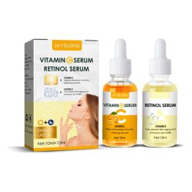 Jaysuing Early C Late A Essence Combination, Anti-aging Firming Hydrating And Brightening Dark Yellow Skin Essence