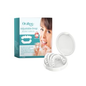 Oralhoe Adjustable Buckle Dentures, Comfortable Adjustable Dentures To Fit The Mouth Chewing Force And Fit The Teeth