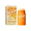 EELHOE Green Tea And Eggplant Solid Mask, Facial Deep Cleansing, Moisturizing And Firming Skin Smear Mud Mask Stick