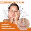West&Month Turmeric Face Soap, Face Repair Gentle Cleansing, Fade Spots And Smooth Fine Lines Cleaner Soap