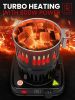 Premium Hookah Coal Burner Black Burner for Hookah 800W FIRE Tower
