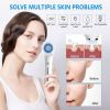 Facial Cleansing Brush, Brush for Exfoliating, IPX7 Waterproof 3 in 1 for Massaging, Deep Cleansing Rechargeable with 4 Brush Head Replacements, White