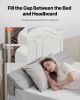 Bed Wedge Pillow for Headboard 60"x10"x6" Bed Gap Filler Fill 0-7" Gap
