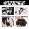 East Moon Control Pomade, Broken Hair Care Oil Head Back Head Natural Fluffy Lasting Styling Solid Wax