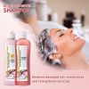 Onion Biotin Rosemary Hair Care Set: Nourishes Hair Roots Tones Scalp Enhances Luster Cleanses 248ml