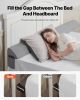 Bed Wedge Pillow for Headboard 76" x 6" x 4.5" Bed Gap Filler 0-4" Gap
