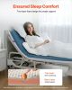 Hospital Medical Bed Mattress 3.5-Inch Water Resistant Non Slip Home Foam