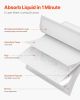 Disposable Underpads 24"x36" Incontinence Bed Pads for Bed Sofa Mattress 70 Pack