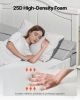 Bed Wedge Pillow for Headboard 60"x10"x6" Bed Gap Filler Fill 0-7" Gap