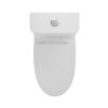 1.1/1.6 GPF Elongated Comfort Height Floor Mounted One-Piece Toilet , CUPC Certified, WaterSense Cetified, Ceramic, White Color, Soft Close Seat